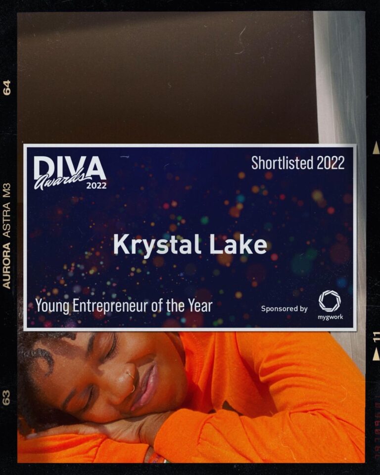 diva awards, diva magazine, Krystal Lake, DJ Krystal Lake, tiktok influencer, mygwork, my g work